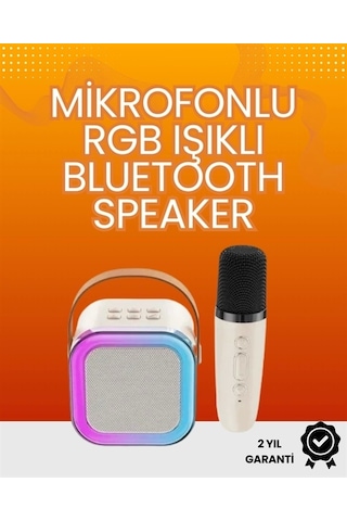 Yüksek Performanslı Kablosuz Karaoke Hoparlör