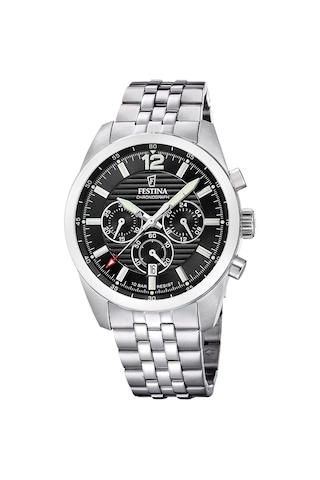 Festına F20742/3 Tımeless Chronograph Erkek Kol Saati Gri