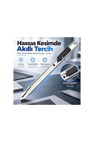 Hassas Kesim Profesyonel Maket Bıçağı 1 Adet