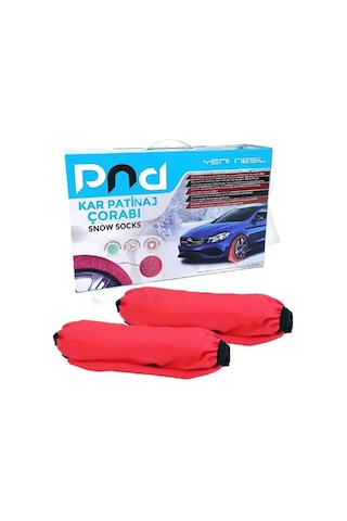 Pnd Kar Çorabı Kırmızı Renk 2X-Large Beden