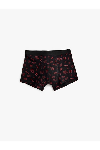 Koton 3'lü Boxer Seti Baskı Detaylı Çok Renkli Bordo 5wlm90087mk Bordo