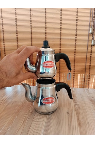 0 Sıfır Numara Çaydanlık. Çok Renkli