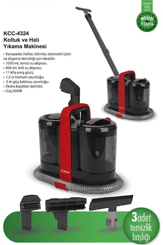 Kiwi KCC-4324 Koltuk Ve Halı Yıkama Makinesi
