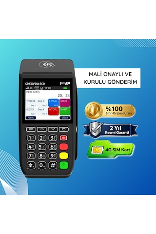 Paygo Sp630 Pro 4g - Yeni Nesil Mobil Yazar Kasa Pos Kurulu Gönderim