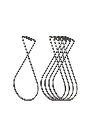 Tavan Kancaları 100'lü Set - Düğün Dekorasyonları Ve Sınıf Dekorasyonları İçin Mükemmel Tavan Askı Klipsleri - Tavanlar Ve Asma Tavanlarla Uyumlu T Klips Gümüş