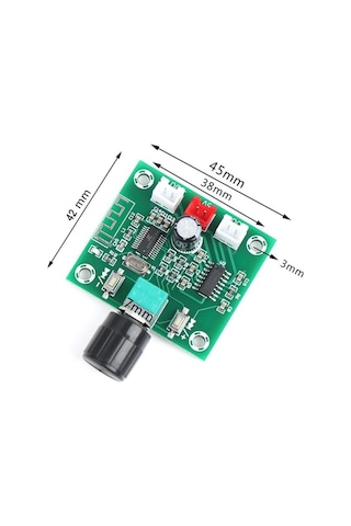 Xh-A158 Bluetooth Mp3 Modül Dc 5V Stereo 5W+5W Ses Müzik Çalma