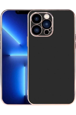 Apple Uyumlu iPhone 13 Pro Kılıf Zore Viyana Kapak Siyah