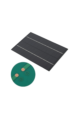 Ximistore9 4.2w 12v Çok Kristal Güneş Paneli, Pet Laminasyonlu, 200x130mm, Verimli Şarj, Taşınabilir, Dış Mekan Uygulamaları
