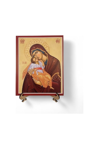 Girit Tarzı Kutsal Meryem İkona