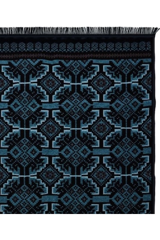 Bigghome Çift Taraflı Kilim, Makinede Yıkanabilir, Modern Desenli, 80 150 Cm, Sa25at