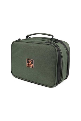 Pazly 600d Oxford Haki Yeşili Asker Balıkçı Çantası - 22x17x14 Cm - 426 G - Balık Avı İçin