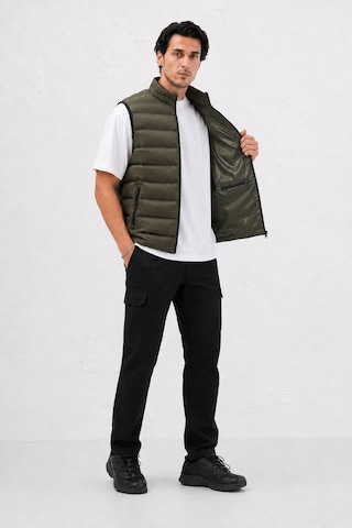 Camp Scoutland Camp451 Outdoor Tactical İç Cepli Su İticili Erkek Mevsimlik Dolgulu Şişme Yelek Haki