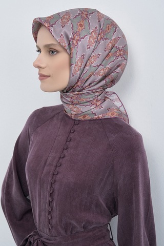 Armine Saf İpek Sura Eşarp-2026 İlkbahar-yaz- 952200d Gül Kurusu