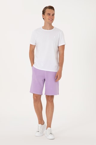U.s. Polo Assn. Erkek Lila Şort Örme 50298037-vr034 Lila