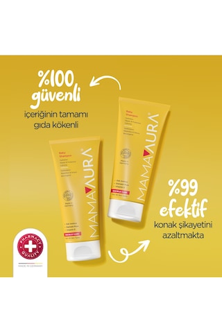 Mamaaura Göz Yakmayan Bebek Şampuanı - Baby Shampoo 200 Ml