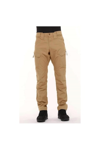 Single Sword Ön Cep Detaylı Taktik Outdoor Pantolon Kum