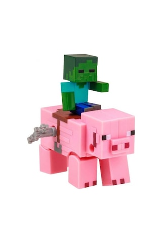 Pmı/mc1014 Minecraft 3d Kurma Mekanizmalı Figürler 2li Asorti