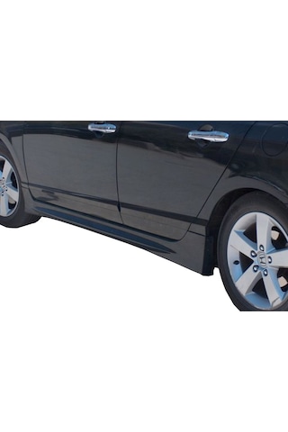Honda Civic Fd6 Yan Marşpiyel Fiber - Mat Siyah STR-434