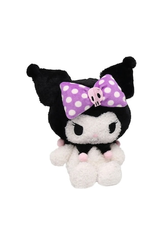 Bruce 1 Adet Sanrio Peluş Oyuncak Bebekler 22-28cm Kuromi Peluş Oyuncak-kırmızı Kuromi 28cm