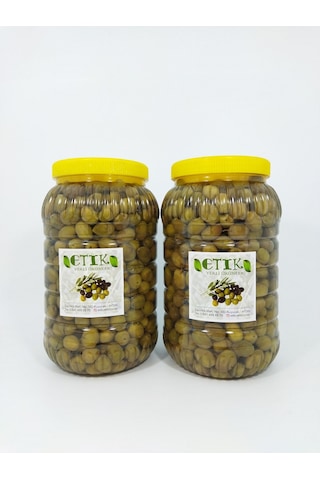 Etik Yerli Ürünler Manzalina Cinsi Kırma Tatlanmış Zeytin 2 x 3 KG