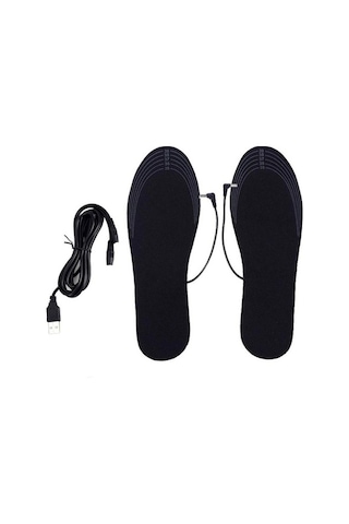 Maoyaya Yıkanabilir Kesilebilir Isıtıcı 1 Çift Usb Isıtma Tabanlık Elektrikli Ayak Isıtıcı Boyutu 41-46 Çok Renkli