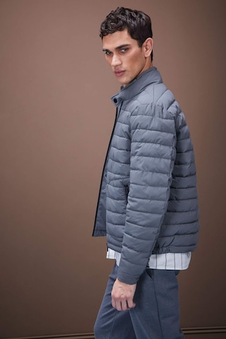 DeFacto Slim Fit Dar Kesim Dik Yaka Fermuarlı Mont D7497AX25SPGR221