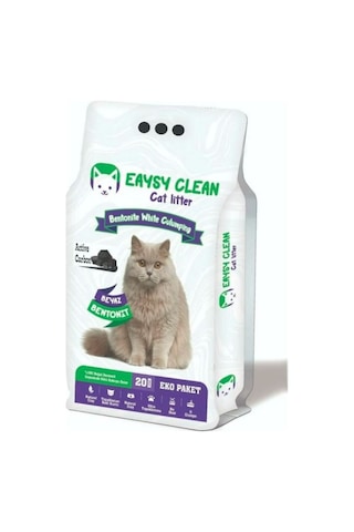 Eaysy Clean Spectacula Active Carbon Topaklaşan Bentonit Kedi Kumu 20 L Eaysy Clean Spectacula Active Carbon Topaklaşan Bentonit Kedi Kumu 20 L
