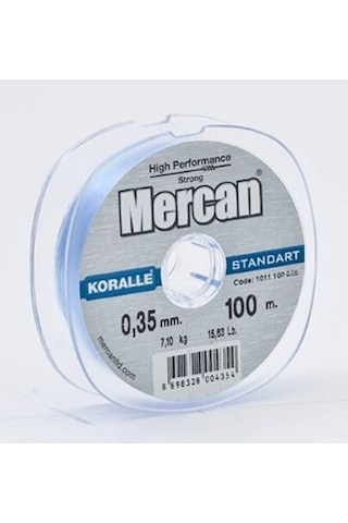 Mercan Koralle Standart Clear Misina 100M-040Mm