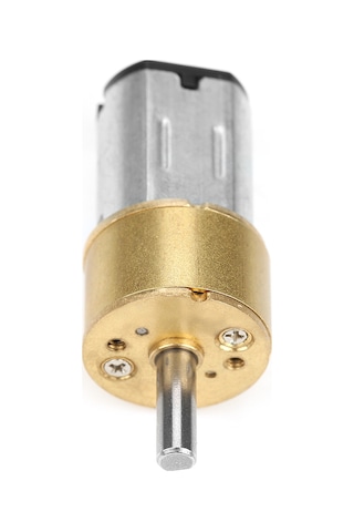 Dianziye 6v Metal Dişli防尘motor 14mm N20 - Yüksek Tork, Düşük Gürültü - Robot, Oyuncak Araç Dıy 60 Rpm