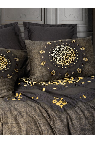 Cotton Box Palace Saten Çift Kişilik Nevresim Takımı Togay Antrasit