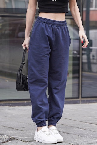 Madmext Lacivert Comfort Fit Basic Eşofman Altı Mg1635-lacivert Lacivert