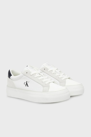 Calvin Klein Jeans Kadın Sneaker Yw0yw0189601w Beyaz