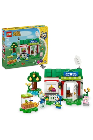 LEGO® Animal Crossing™ Able Sisters Giyim Mağazası 77055 - 6 Yaş ve Üzeri Çocuklar için Yaratıcı Oyuncak Yapım Seti (322 Parça)