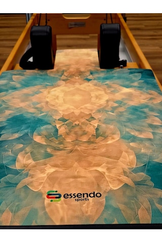 Reformer Pilates Mat ' Kaymaz' -'sage Green' Renkli
