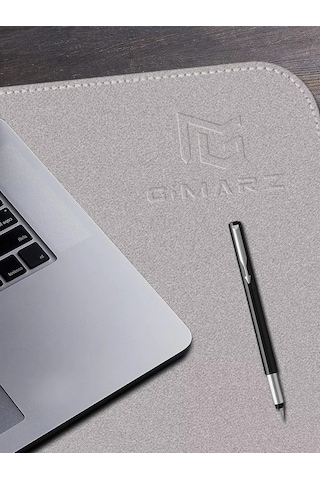 Gimarz Gimarz Deri Mousepad 25x25 Gümüş 215012060