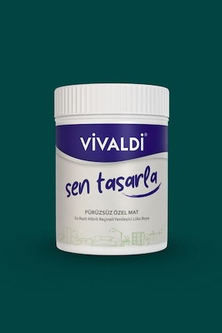 Vivaldi Tüm Yüzeyler İçin Su Bazlı Akrilik Yenileme Boyası 0,5 L