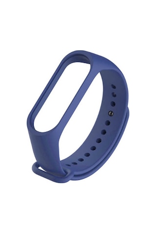 Ekılıf - Xiaomi Mi Band 2 Uyumlu - Kordon Silikon Kordon - Lacivert
