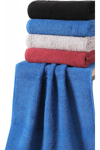 %100 Pamuk Bordo-parlement-gri-siyah Koyu Renkli 200 Gr 4'lü Kuaför, El, Yüz Ve Baş Havlusu Renkli