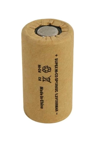 Supex Sp1300-sc 1.2 Volt 1300 Mah Tekli Şarjlı Matkap Pili