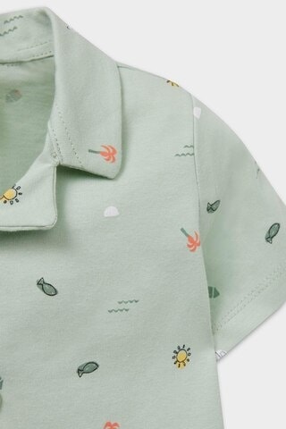 Defacto Erkek Bebek Deniz Baskılı Kısa Kollu Penye 2li Pijama Takımı E1186a525hsgn1132 Yeşil