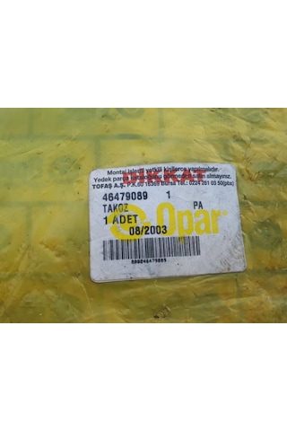 Fiat Palio Siena Sol Ön Amortisör Üst Takozu Alt Sacı 46479089