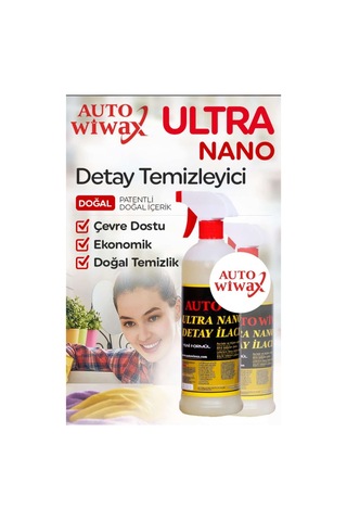 1 Litre Ultra Nano Temizleyici Çok Amaçlı Genel Temizleme Spreyi