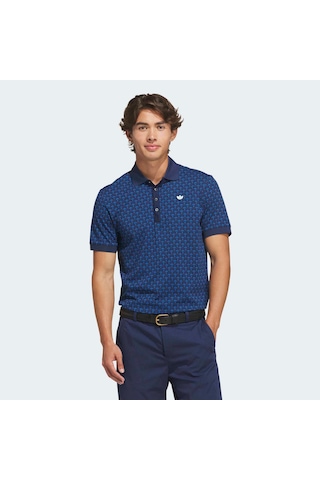Adidas Originals All Over Trefoil Erkek Lacivert Polo Tişört Ks5762