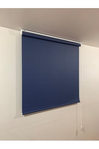 Mat Stor Perde Lacivert Renk Alüminyum Kasa Tüm Ölçülerde