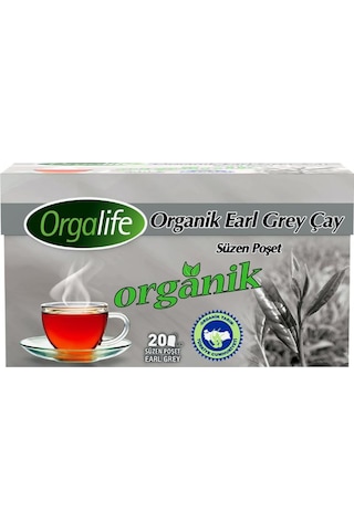 Orgalife Organik Earl Grey Çay Süzen Poşet 20 x 2 G