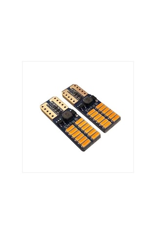Eraks Dipsiz T10 Park Ledi 24 Smd Led İç Tavan Turuncu Park Plaka Ledi