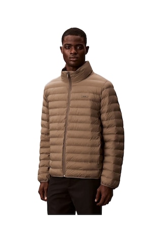 Calvin Klein Lv04lc506g Ls Lt Wt Nylon Channeled Erkek Mont Bej