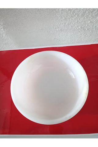 Doğal Beyaz Mermer Kase Tabak