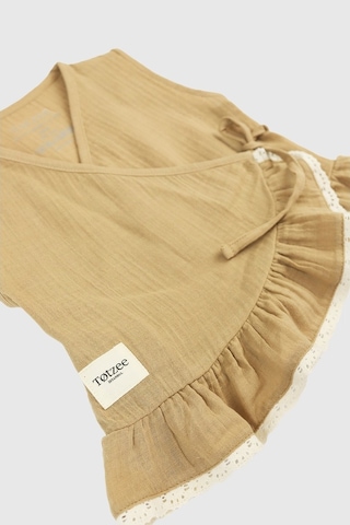 Totzee Kimono Elbise Kumsal Beji