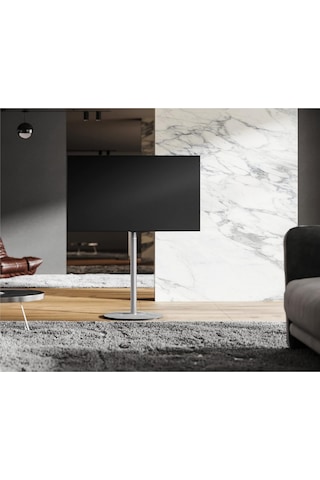 Fitueyes Tv Standı 32-60 İnç, Yüksekliği Ayarlanabilir & Döndürülebilir, Lüks Tasarım Tv Ünitesi Gri